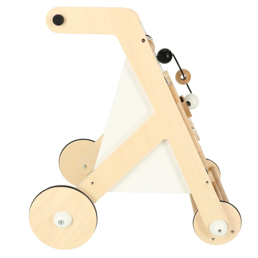 Educational Baby Wooden Walker Interactive Pusher with Sorter (6)