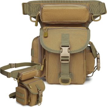 Tactical Waterproof Leg Bag – Military, Spacious, Multifunctional Waist Pack