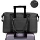 Adjustable Bag for Hiking Camping Canoeing Traveling Beach, Black