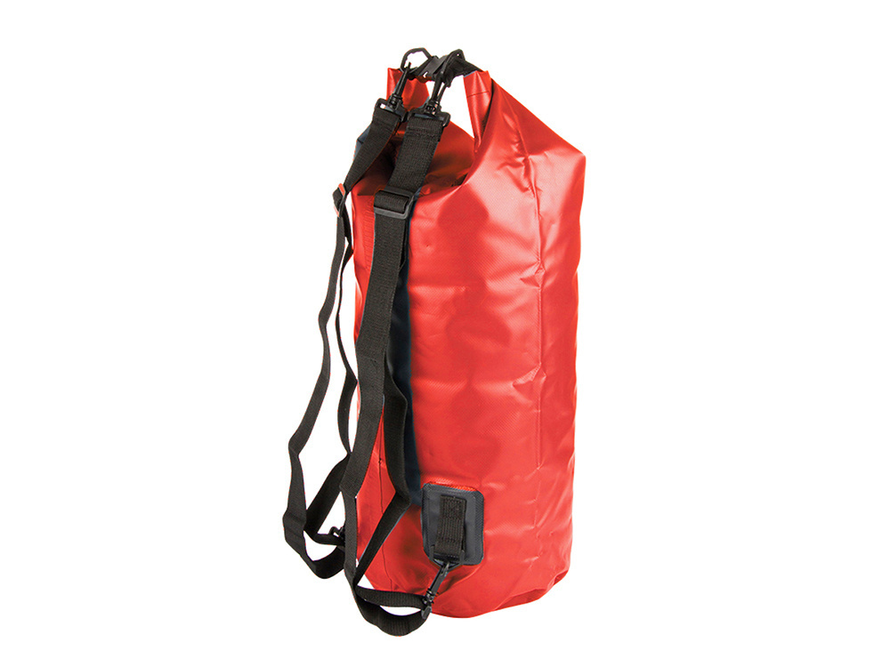 Waterproof dry bag backpack for kayaking, hiking, 30L, red (0)