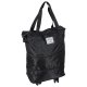 Foldable Travel Bag with Wheels, Large Capacity Expandable Duffel, Black