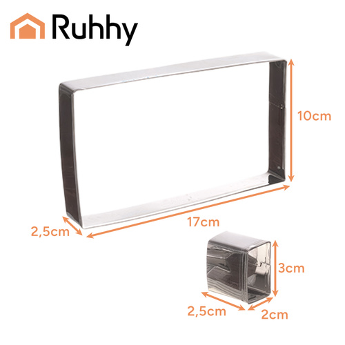 Gingerbread House Cookie Cutter Set Ruhha's Cottage 22905, 10-Piece (0)