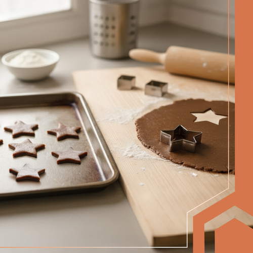 Gingerbread House Cookie Cutter Set Ruhha's Cottage 22905, 10-Piece (3)