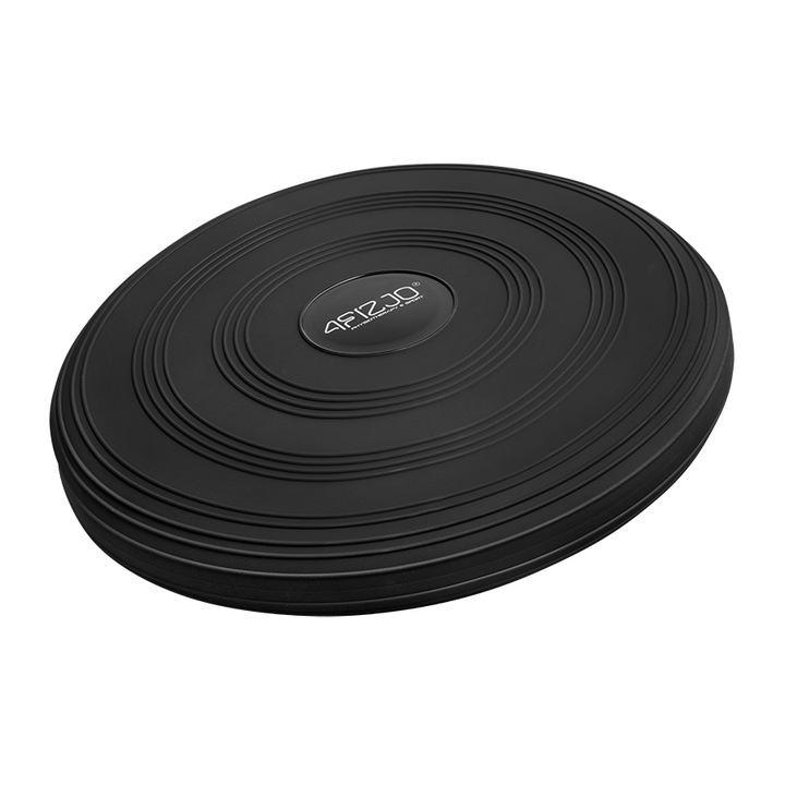 4Fizjo Balance Disc Stability Wobble Cussion Mat Pillow - Black, 33cm (4)