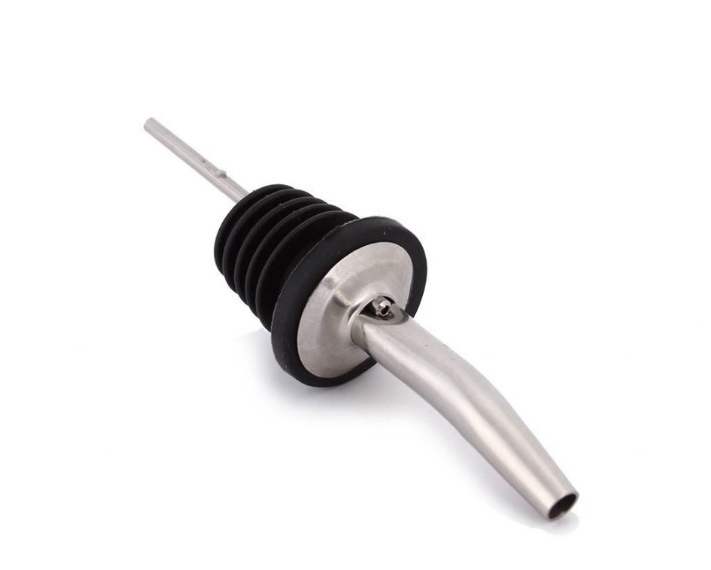Stainless Steel Pourer Tapered Spout for Wine Liquor Olive Oil Coffee Syrup Vinegar Bottles (3)