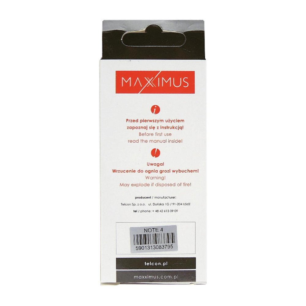 Maxximus Replacement Battery for Samsung Note 4 3300mAh (3)