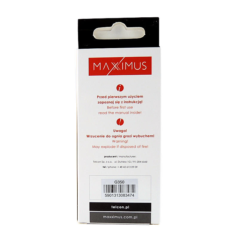 Samsung G350 Core Plus Battery Replacement Maxximus 2150mAh EB-B185BE (2)