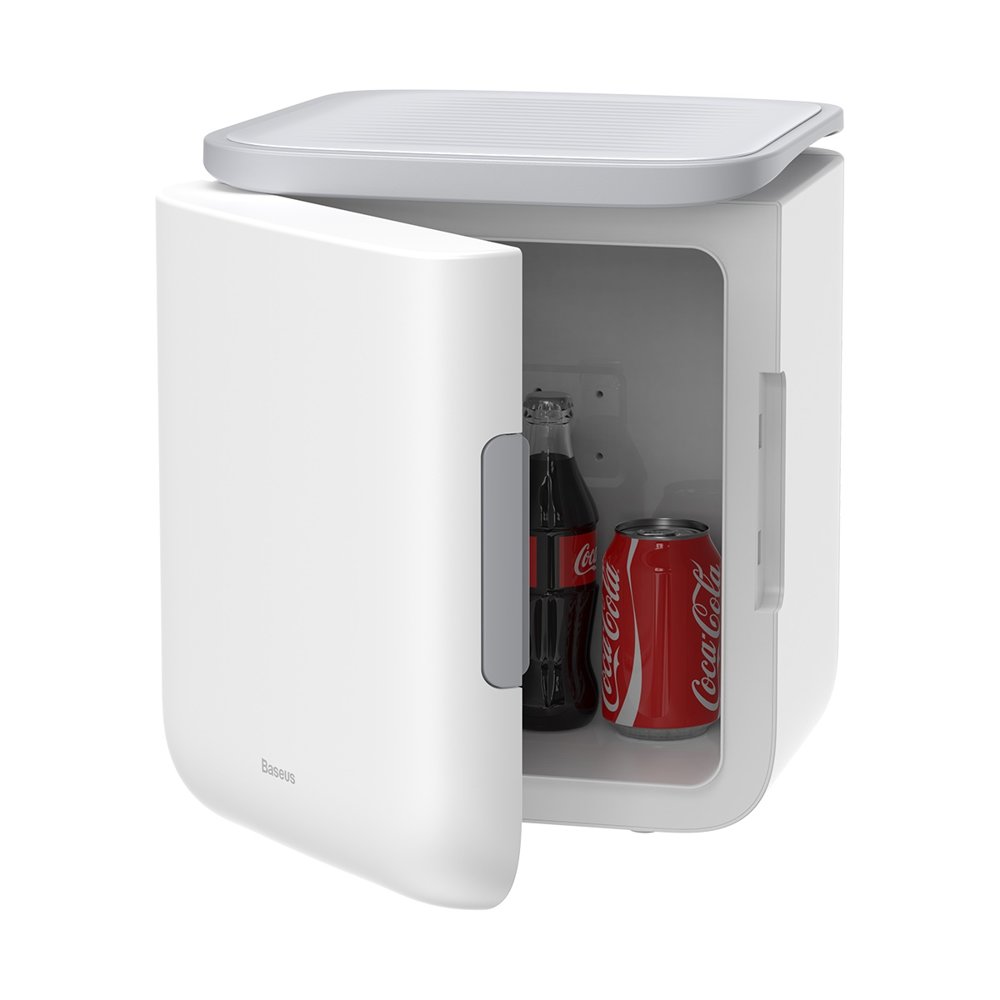 Baseus Igloo Portable Mini Fridge Cooling Box with Heating Function for Home, 6L, 230V, White (0)