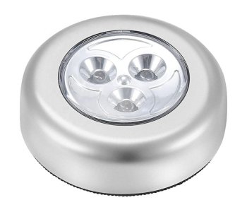 Self Adhesive Battery Powered LED Lamp for Cabinets, Kitchen Shelves, etc.