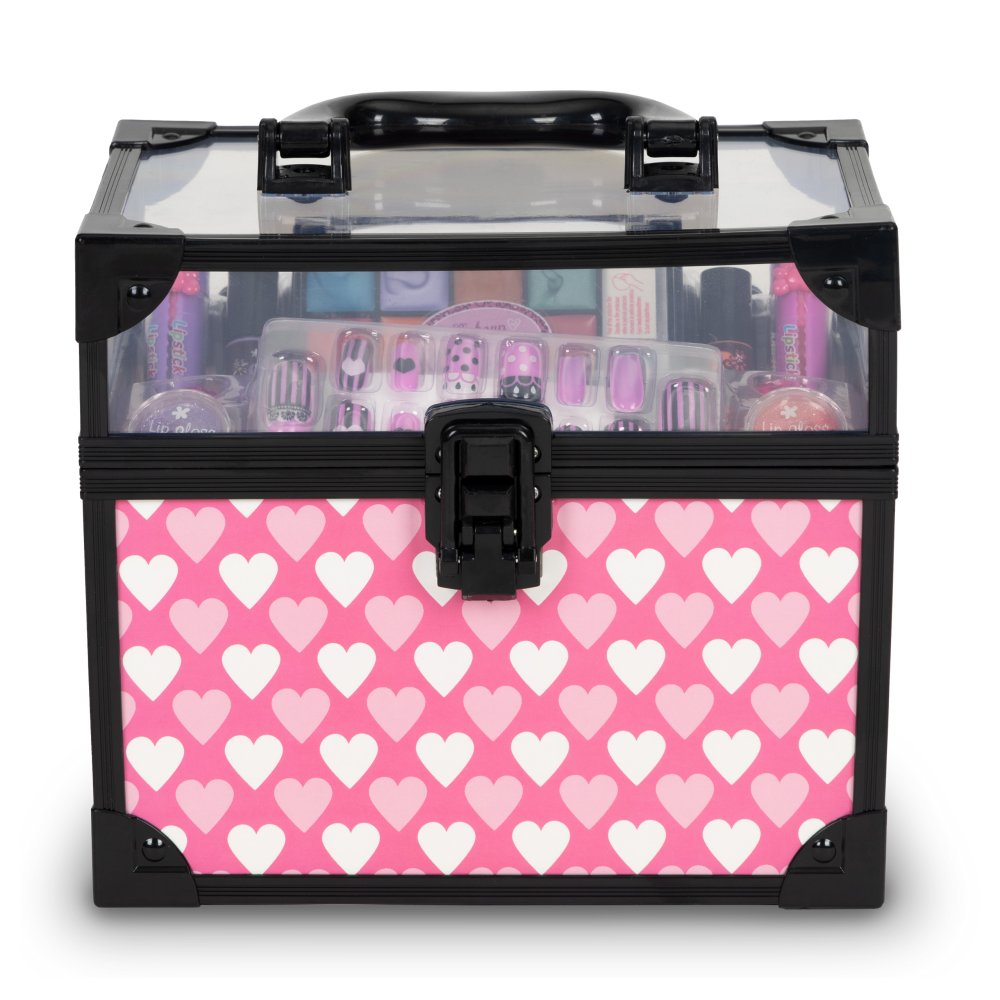 Kids Makeup and Nail Art Set in a Carry Case for Girls (1)
