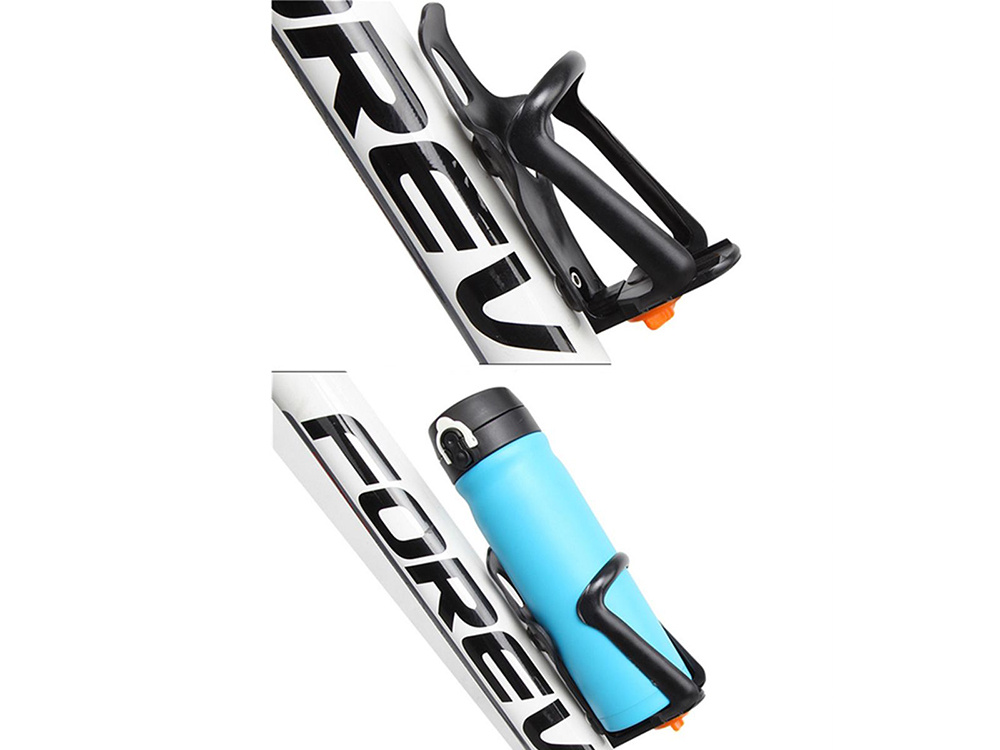 Adjustable Bike Bicycle Water Bottle Cup Bracket Holder, Black (0)