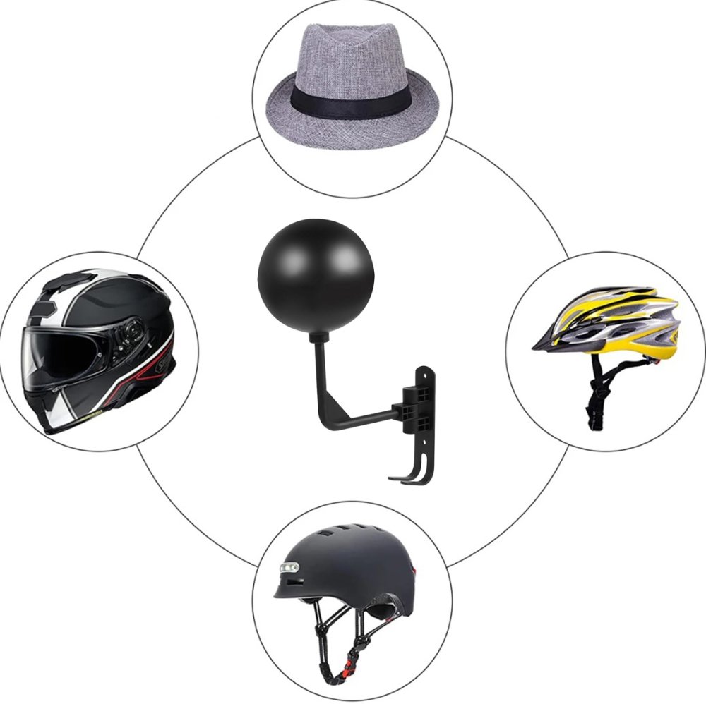 Motorcycle Helmet Holder (1)