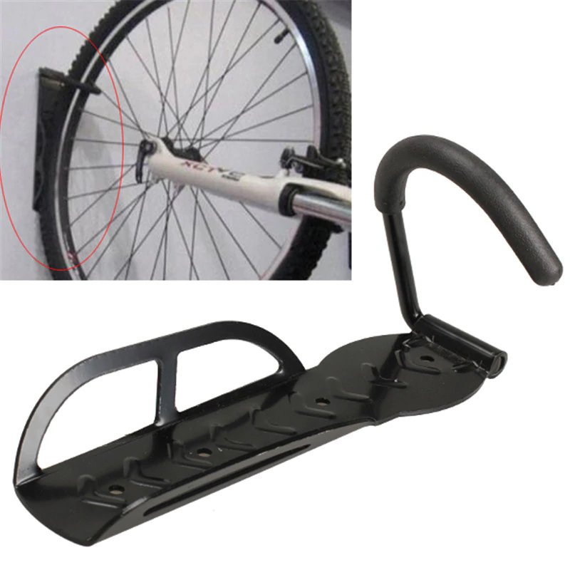Bicycle Stand Wall Mount, Black (5)