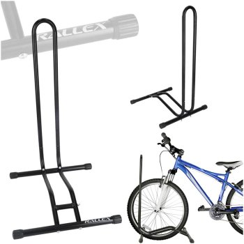 RALLEX metal bike stand for single bicycle, black