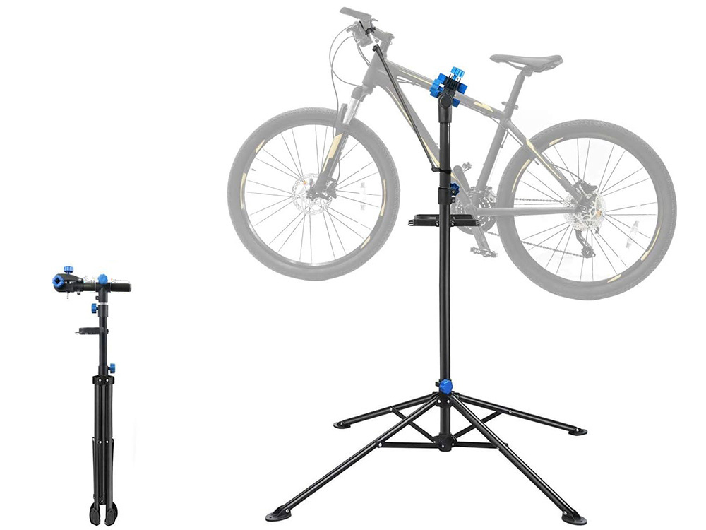 Bike Rack Service Holder Regulated Handle With Shelf 30Kg (1)