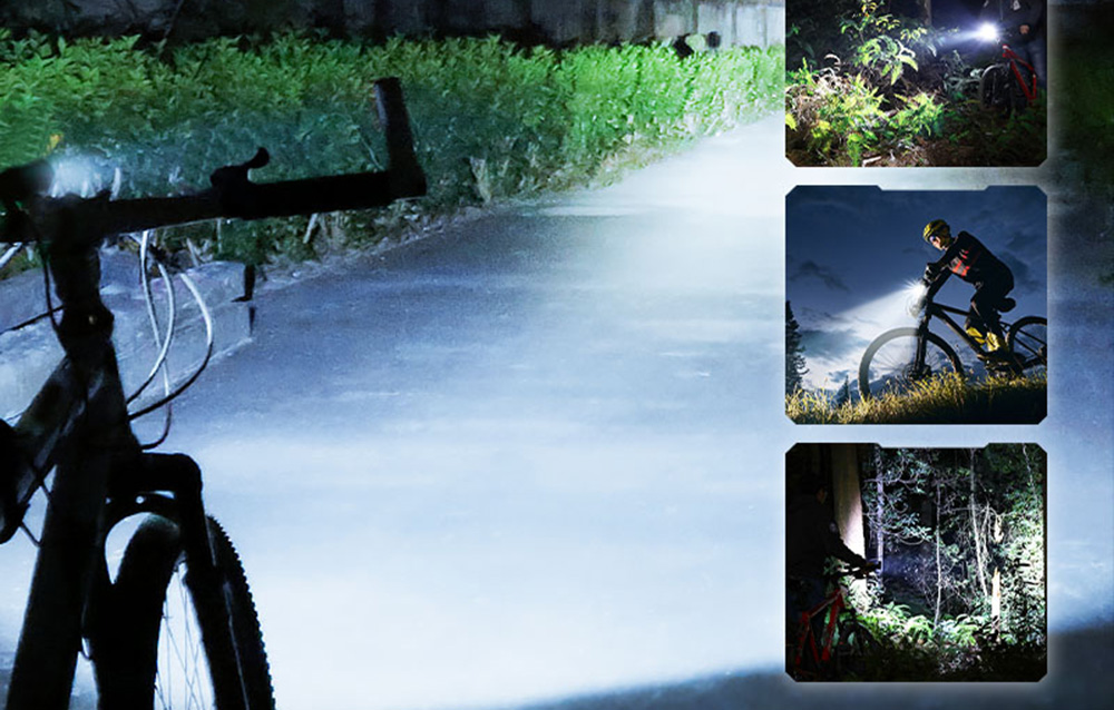 Superfire BL14 Bicycle Flashlight, 400lm, IP54 Waterproof, USB Rechargeable (2)