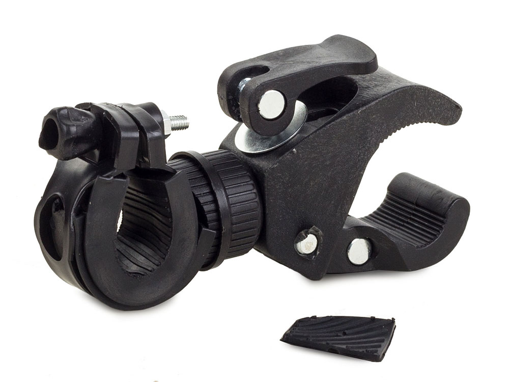 Universal Adjustable Bicycle Handlebar Flashlight Holder (6)