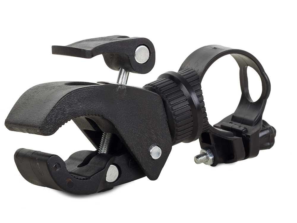 Universal Adjustable Bicycle Handlebar Flashlight Holder (7)