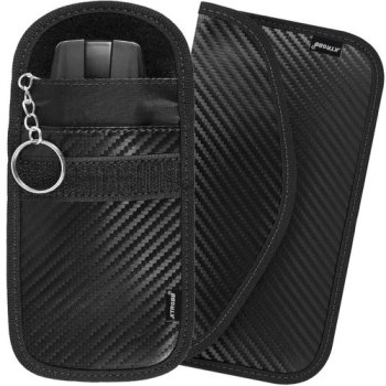 Car Key Signal Blocker Faraday Pouch for Keyless Entry, Set of 2, 24529