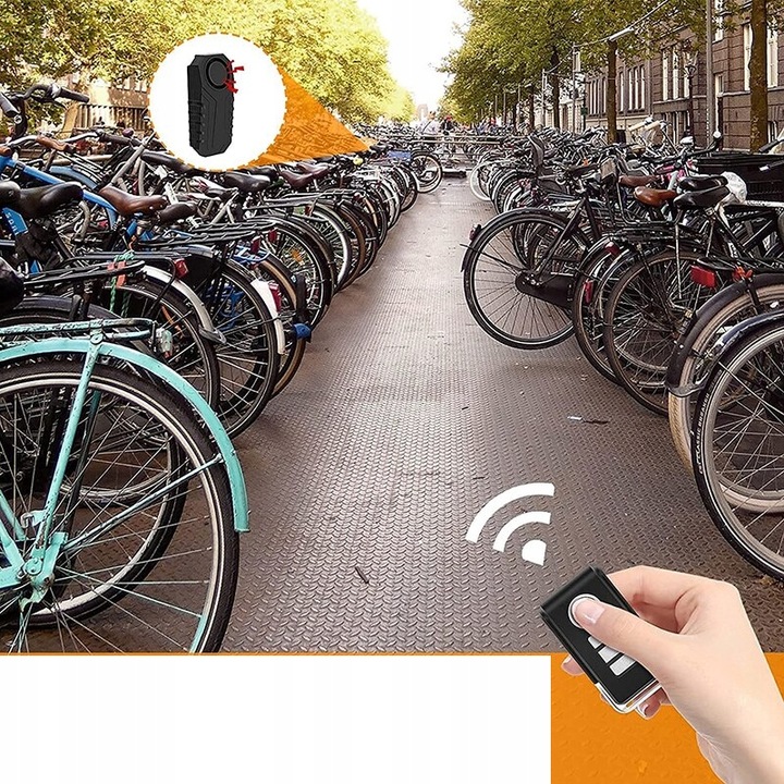 Bicycle Alarm Lock with Remote Control (5)