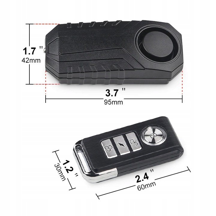 Bicycle Alarm Lock with Remote Control (9)