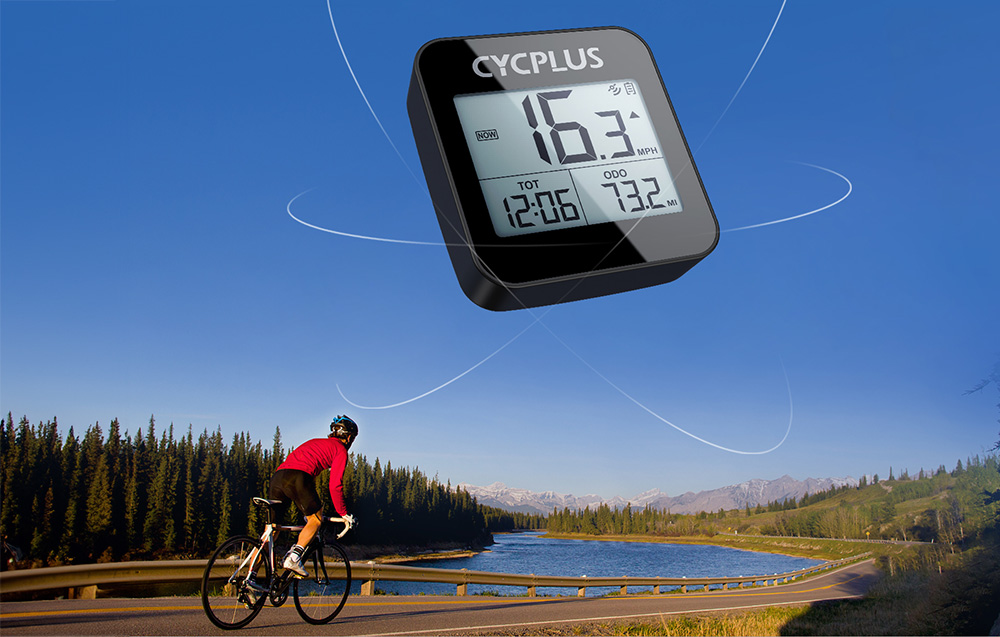 Wireless GPS Bike Computer Cycplus G1 IPX6 Waterproof (2)
