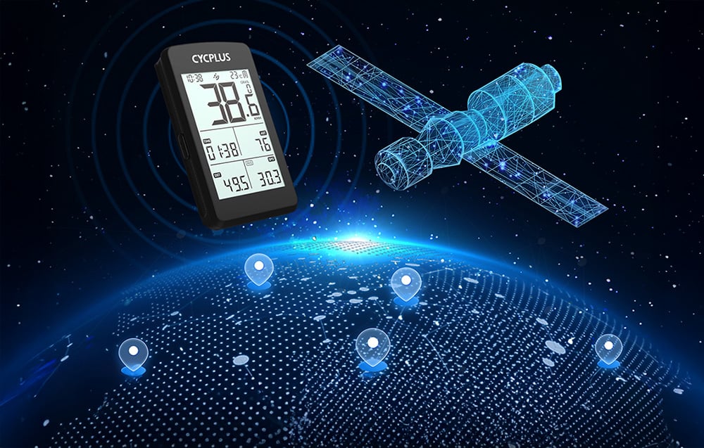 GPS Bicycle Computer Cycplus M3 with Strava Integration (3)