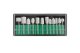 160 Pcs Nail Drill Bit Set (Diamond, Stone, Felt) for Manicure, Pedicure & Podiatry