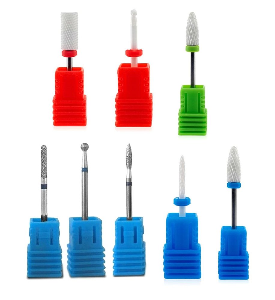 Professional Nail Drill Bits Set for Manicures, 8 pcs (1)