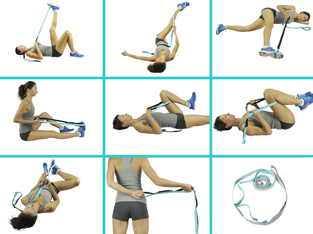 Stretching Belt Yoga Pilates Strap, Various colors (7)