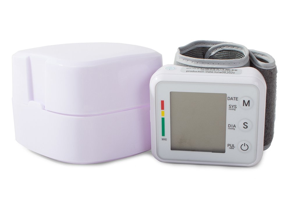 YX-101 Portable Wrist Blood Pressure Meter Heart Rate Monitor (2)