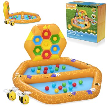 Bestway Bees Inflatable Play Center for Kids 127 x 119 x 61 cm 52639