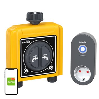 Smart 2-Zone Irrigation Controller RainPoint TTV203FRF Wi-Fi