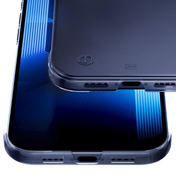 3mk Just20g Clear Phone Case Cover iPhone 17 Air - transparent