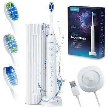 Berdsen Galaxy Sonic Toothbrush, White