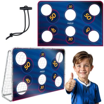 Neo-Sport Precision Target Mat for Soccer Goals 180 x 120 cm | Improve Accuracy Training Equipment