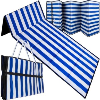 Trizand Picnic Beach Folding Mat 190x66cm, Blue