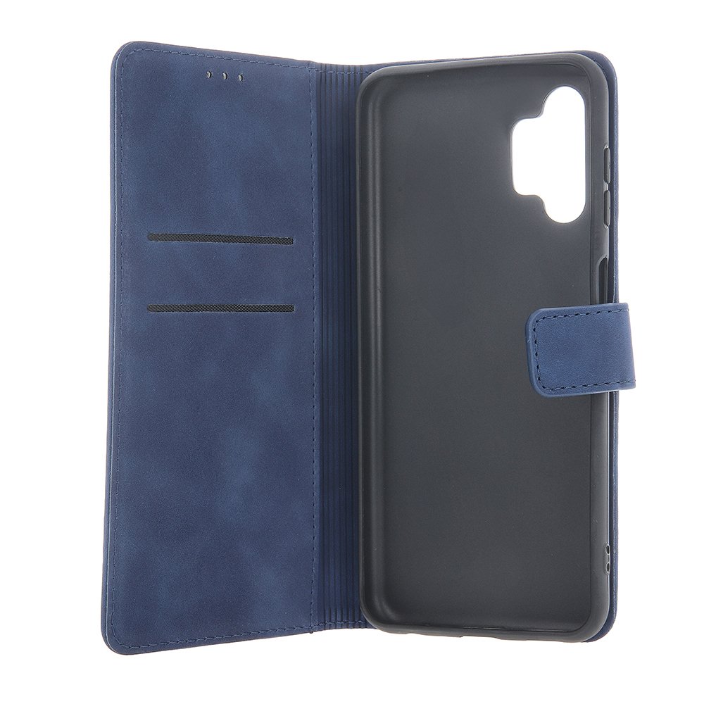 Xiaomi Redmi Note 13 Pro+ Plus Smart Velvet TPU Book Case Cover, Blue (0)