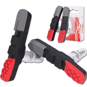 V- Breake Bike Pads Set With Thread Mtb Trekking Jaws