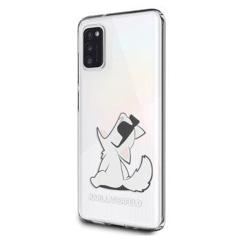 Samsung Galaxy A41 (SM-A415F) Karl Lagerfeld Choupette Fun Case Cover (KLHCA41CFNRC), Transparent
