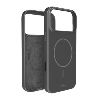 Puro Pulse Protective Phone Case Cover iPhone 17 Pro Max Polycarbonate - Gray