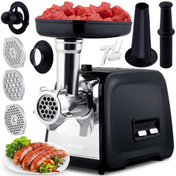 Meat Grinder Berdsen BD-601A, 450/1200 W, Black
