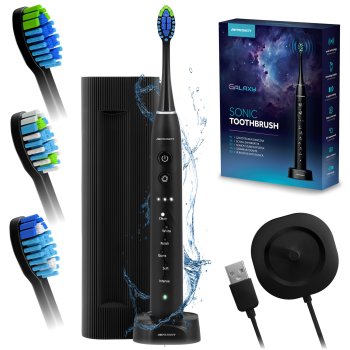 Berdsen Galaxy Sonic Electric Toothbrush, Black