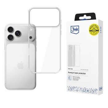 3mk Clear Phone Case Cover Apple iPhone 17 Pro Max - transparent