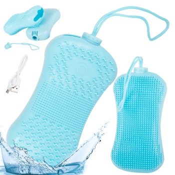 Silicone Back Brush Body Massager, Different Colors