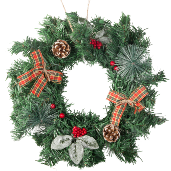 Christmas Door Wreath, 20 cm