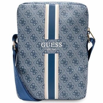 Guess Laptop Backpack Bag Rucksack, 10'', Blue Stripes