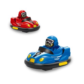RC Bumper Cars Set with 2 Remote Control Crashing Cars