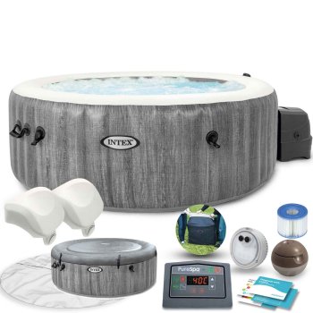 Inflatable SPA with Hydromassage for 4 People INTEX 28440