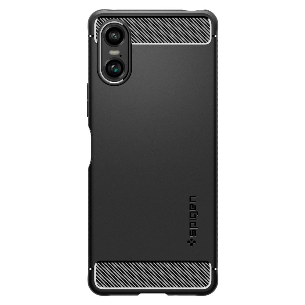 Sony Xperia 10 VI Spigen Rugged Armor Case Cover, Black (1)